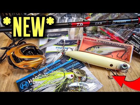 Unboxing NEW Lures, Rods & Reel (I'M PUMPED!)