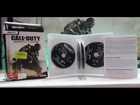 Call of Duty Advance Warfare Unboxing Retail