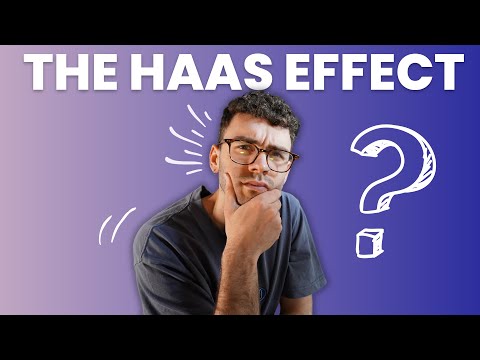 The Haas Effect & Stereo Imaging Made Simple