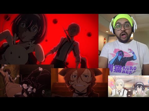 CHUUYA SHOWS UP AND AKUTAGAWA PUNCHES HIS DAD | Bungo Stray Dogs Season 1 Episode  9 Reaction