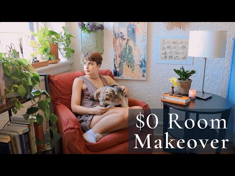 A Living Room Makeover...without buying ANYTHING new :)