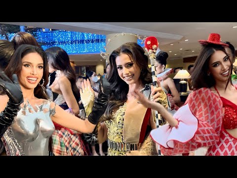 หน้างาน -CARNIVAL PARADE -Miss Universe Thailand 2023 in Khon Kaen