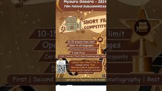 Mysore Dasara Short film festival 2024 #mysoredasara #karnataka #youtubeshorts #shortfilmfestival