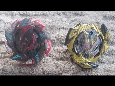 Beyblade Burst Battle: Salmander S4 Vs. Wonder Valtryek V4