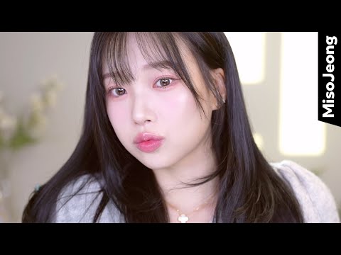 Moisturizing glow ✨ transparent makeup ❣ ️ How to open your eyes twice as big as an idol's 'eye'