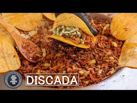 A Delicious Sonoran Style Discada Mexicana - Mexican Food