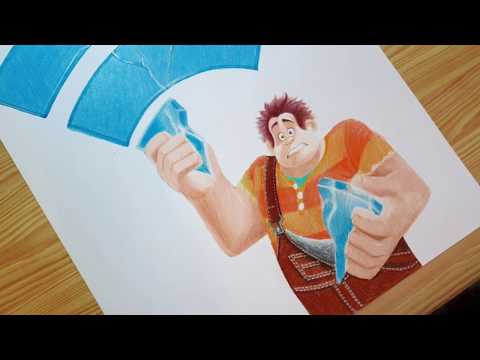 Speed Drawing Ralph (from Wreck-It Ralph 2)