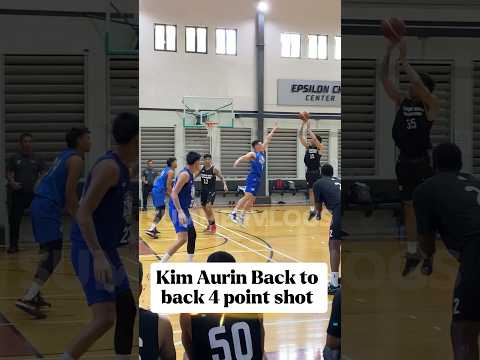 Kim Aurin back to back 4 point shot napasayaw pa si Cj Payawal #kimaurin #pba #tnttropanggiga #nlex