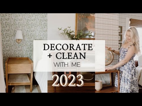 Decorate + Clean With Me Fall 2023| 5 Secrets to Decorate Any Surface