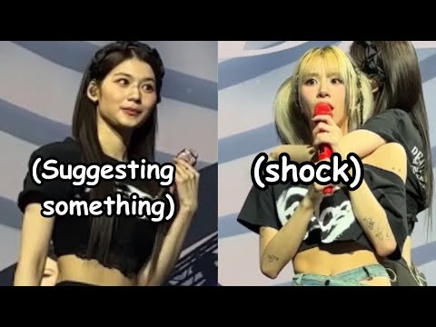 sana accidentally say this and made the crowd crazy