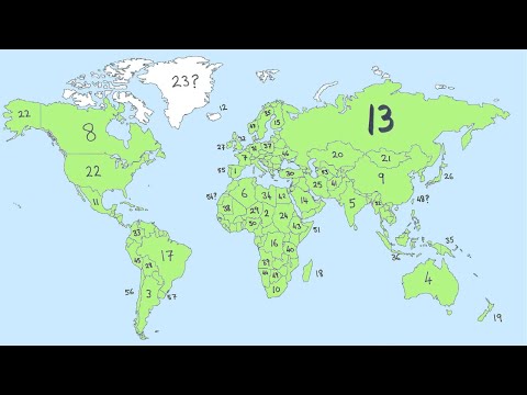 How Many Countries Are There in the World? (original)