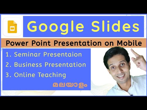 Google Slides on Mobile | Malayalam   | Easy Tutorial