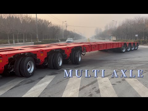 Must-See Nicolas Multi Axle Trailers in Action!