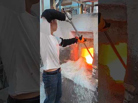 Glass blowing technology process highlights #glassware #factory #supplier #wholesale #customize