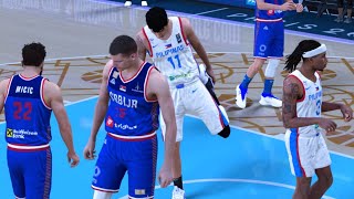 LIVE NOW! Gilas Pilipinas vs Serbia | FIBA QUALIFIERS | December 31,  2024 | FIBA2K CPU VS CPU