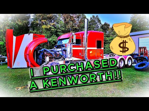 🤑 Auction Win; Salvage Title Kenworth W900 Ep. 1