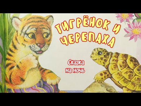 🐯ТИГРЁНОК и ЧЕРЕПАХА /Сказки для малышей /Аудиосказки на ночь