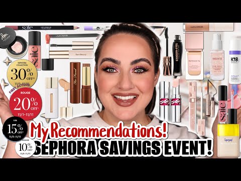 SEPHORA FALL SAVINGS EVENT RECOMMENDATIONS! | FAVE MUST-HAVE PRODUCTS!