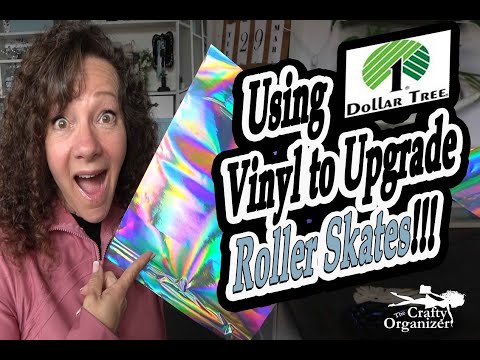 Using DT Vinyl to Upgrade My Roller Skates!!!