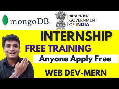 MERN ! Free Training & Internship By MongoDB & Governement With Free Internship Certificate Web Dev