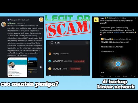 MemeFi Legit atau Scam?