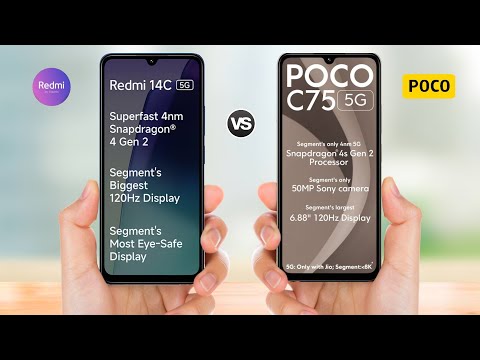 Redmi 14c 5g vs Poco C75 5g || Full Comparison