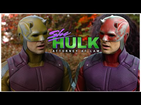 All Daredevil Scenes 4K | SHE HULK Episode 9