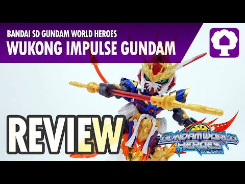 Wukong Impulse Gundam Review - Hobby Clubhouse | SD Gundam World Heroes BB Senshi Gunpla and Model