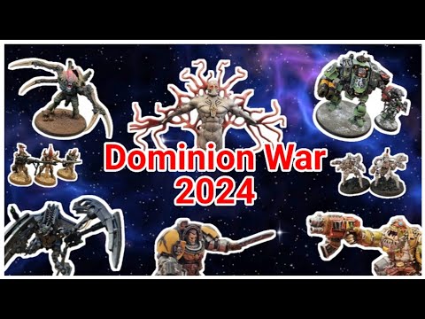 Dominion War 2024 - Warhammer 40k Tournament hosted by IDICBeer 40k