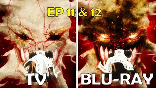 Studio Pierrot's NEW IMPROVED FIXES | Bleach: Thousand-Year Blood War Episodes 11 & 12 TV vs BLU-RAY