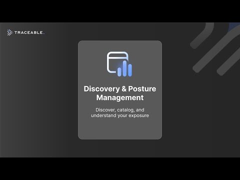 Discovery and Security Posture Management of your APIs