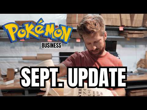 Pokémon Card Business - September Update. Collect A Con, Drip, Pocket, Sales