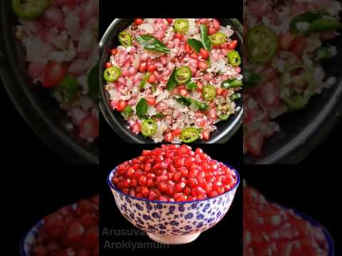 Pomegranate Poriyal | Healthy Recipe #shorts