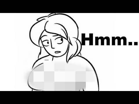 "Don't like when people Stare" by Madame Squishie [short TG TF MTF animation]