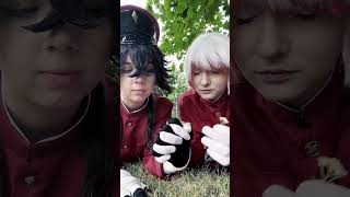 Boys in red (Jouno × Tecchou) #bsd #bungoustraydogs #suegiku #saihiro #cosplay #jouno #tecchou