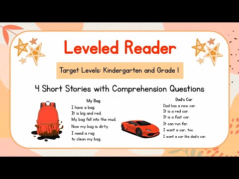 CVC Reading | Stories with CVC Words | Short Vowel A | Leveled Reader 9 | Reading Comprehension