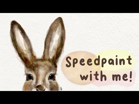 🎨 Digital Watercolor Painting [ PROCREATE SPEED PAINT ]