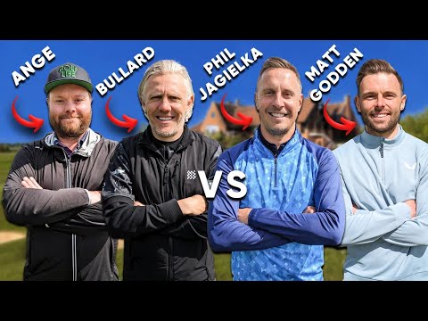 Have We Found The BEST FOOTBALLER GOLFER ? 👀 | Ange & Jimmy Bullard VS Phil Jagielka & Matty Godden