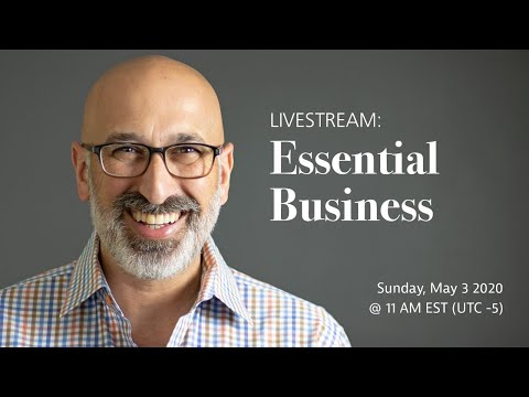 Livestream: Essential Business (Elon Musk's Tweets, UBI & Business After Crisis)