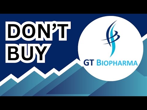 DON'T BUY GT Biopharma Stock (Until You Watch This Analysis) #GTBP