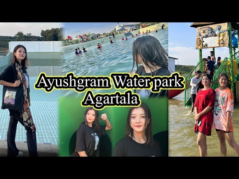 Uttarayan Ayushgram Water park // Agartala // 🤩Water park kta🤩#Tripurawaterpark