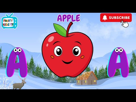 Phonics Song for Kids, ABC, Sing, Learn & Play with Fun Rhymes | Nursery Rhymes | Fruity Kids TV🍎