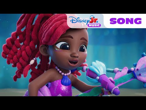 Disney Jr.’s Ariel "Let Your Music Play" Song 🎶 | The Little Mermaid 🧜🏾‍♀️ | @disneyjr