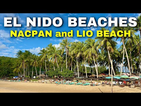 A Tour of EL NIDO’s Popular Beaches - Nacpan & Lio Beach in Palawan, Philippines