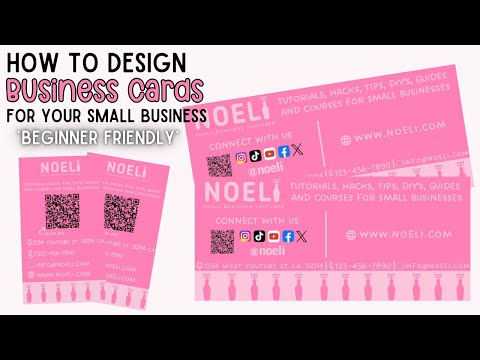 How To Design Business Cards For Small Business Using Picsart|Beginner Friendly Business Card Design