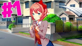 この恋愛ゲームは"普通"じゃない - Doki Doki Literature Club! 実況プレイ Part1 - 日本語