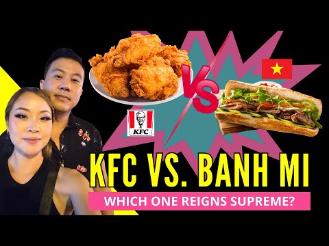 What is the Best Hang Over Food in Vietnam? KFC vs BANH MI battle. Mukbang VLOG 2023