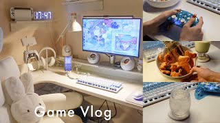 Game Vlog👾 | 金曜の夜は夜食とゲームで