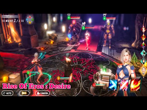 RISE OF EROS : DESIRE | AAA MOBILE GAME 3D STYLE | 3V3 FIGHT GIRLS ROBOT | GAME KHELBO