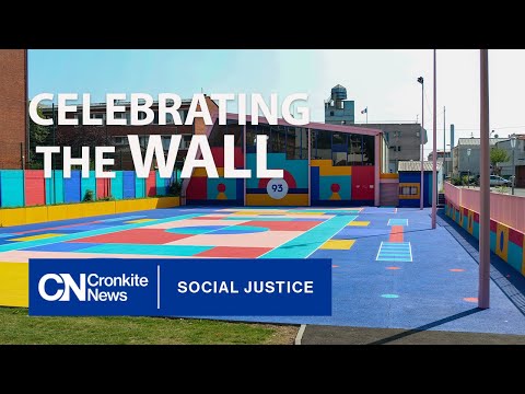 Celebrating the wall: How sports and art can change lives